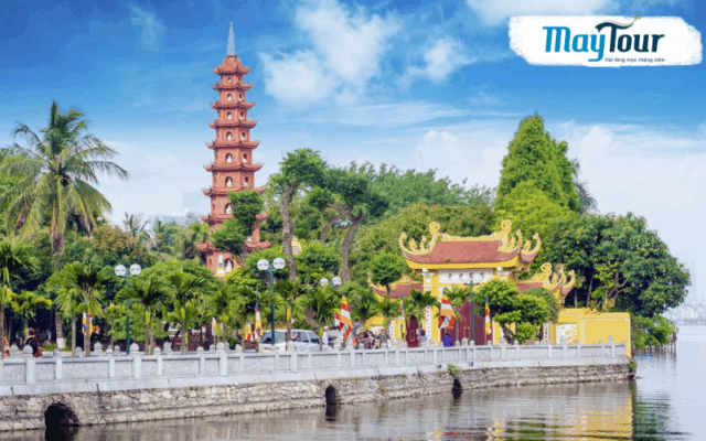 Chùa Trấn Quốc – ngôi chùa 1.500 năm tuổi trong tour du lịch Hà Nội - Sapa