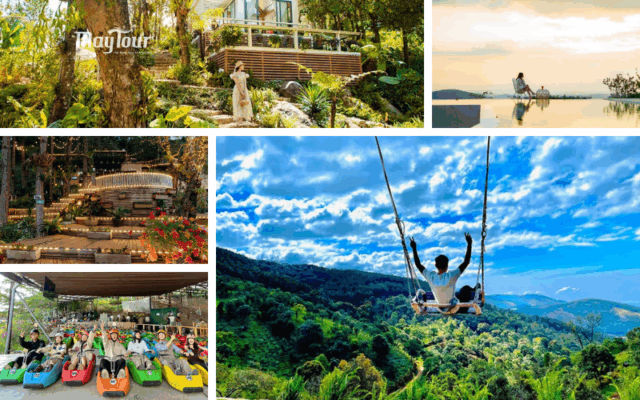 Tour Đà Lạt 3 ngày 3 đêm – trải nghiệm săn mây, vườn hồng treo gió, Langbiang, Thiền viện Trúc Lâm cùng MayTour.