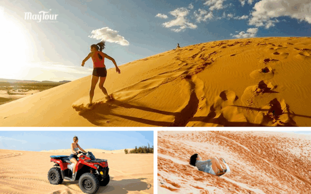 Tour Mũi Né 3 ngày 2 đêm trọn gói khởi hành từ TP.HCM – nghỉ dưỡng resort Mũi Né sát biển, tham quan Đồi Cát Hồng, Bàu Trắng, Lâu Đài Rượu Vang và thưởng thức BBQ hải sản Phan Thiết.