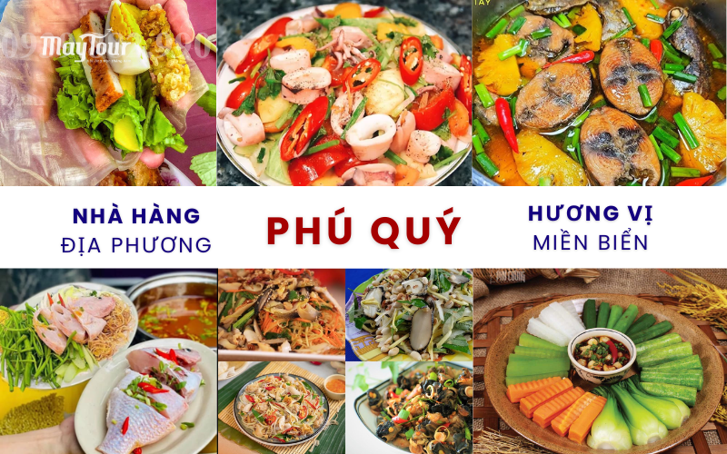 Thưởng thức ẩm thực địa phương trong tour Phú Quý 3 ngày 3 đêm trọn gói
