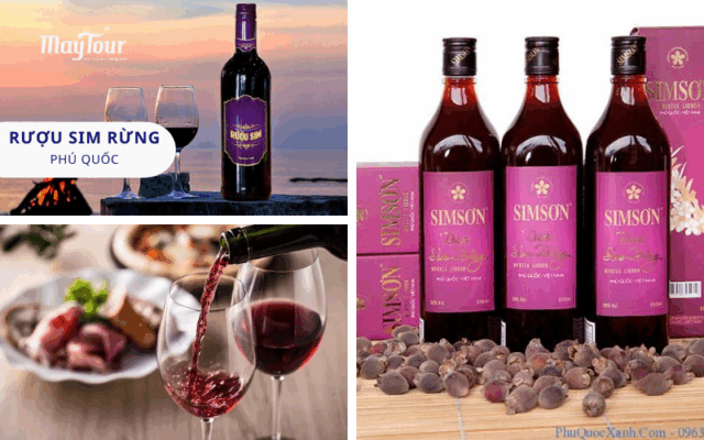 Rượu sim rừng Phú Quốc thức uống đặc sản được du khách yêu thích trong du lịch Phú Quốc