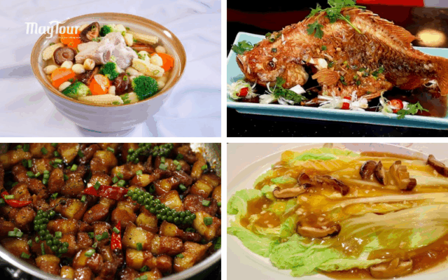 Bữa trưa đậm hương vị phố núi trong tour Đà Lạt 3N3Đ khởi hành thứ 5