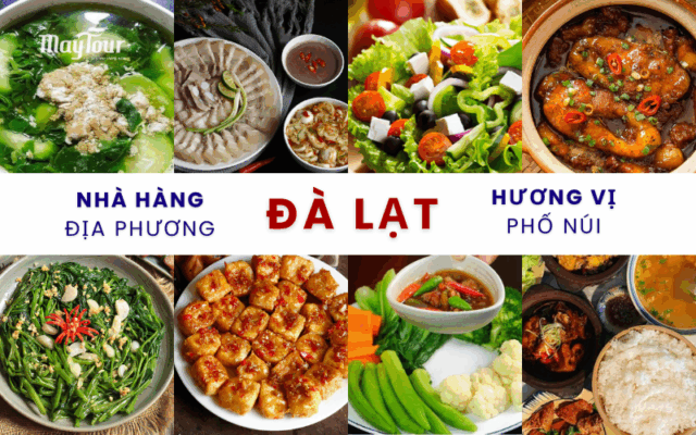 Bữa trưa đậm hương vị phố núi trong tour Đà Lạt 3N3Đ khởi hành thứ 5