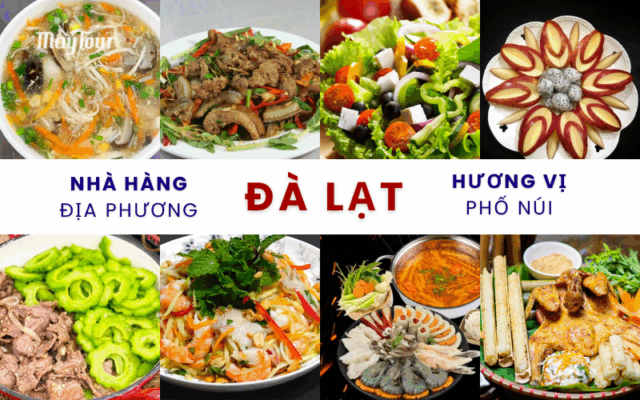 Bữa trưa đậm hương vị phố núi trong tour Đà Lạt 3N3Đ khởi hành thứ 5