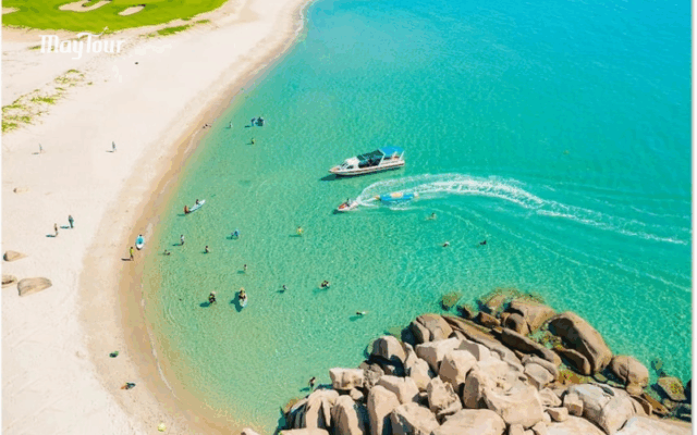 Check-in Bãi Kinh – điểm đẹp khi du lịch đảo Bình Hnwg Nha Trang