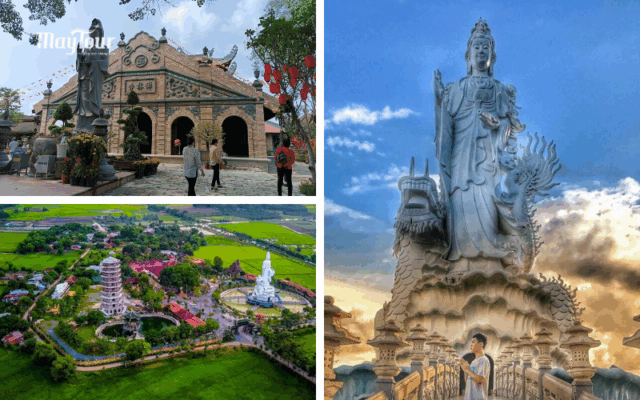 Chùa Gò Kén linh thiêng trong tour hành hương Tây Ninh 1 ngày