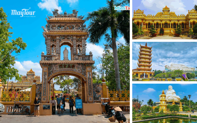 Chùa Vĩnh Tràng – biểu tượng Phật giáo Tiền Giang, điểm nổi bật trong tour 10 cảnh chùa miền Tây trọn gói