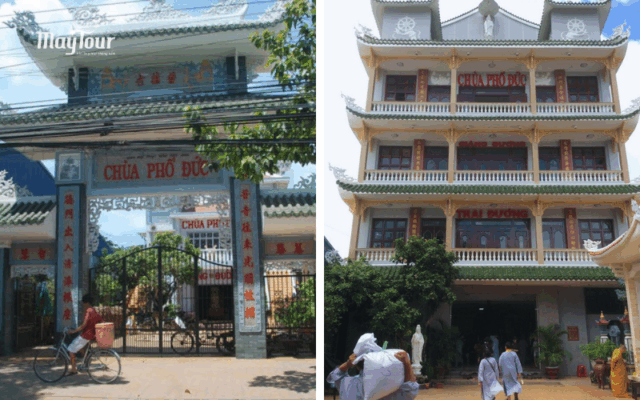 Chùa Phổ Đức – không gian tu học thanh tịnh của Ni giới, điểm đến trong tour tham quan chùa ở Tiền Giang Bến Tre