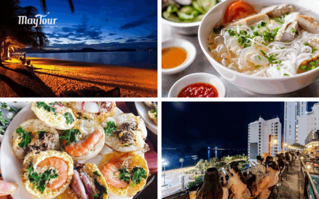 Dạo biển Trần Phú Nha Trang về đêm – hoạt động thú vị trong tour Nha Trang 2 ngày 2 đêm giá tốt