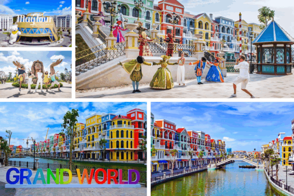 Grand World rực rỡ sắc màu – thành phố không ngủ trong tour Phú Quốc 3N2Đ từ TP.HCM