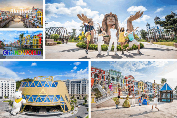 Grand World Phú Quốc thành phố không ngủ – điểm tham quan nổi bật trong tour Phú Quốc 3N3Đ từ TP.HCM