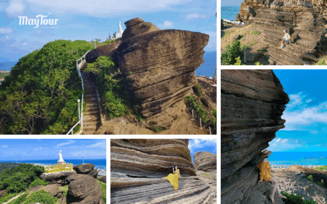 Núi Cao Cát điểm check in Phú Quý đẹp nhất