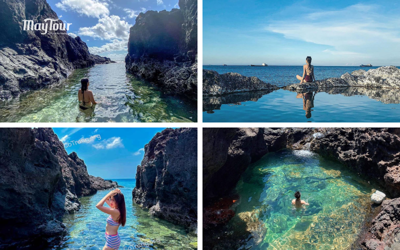 Gành Hang và Bãi Nhỏ Phú Quý cảnh biển hoang sơ trong tour Phú Quý khởi hành tối