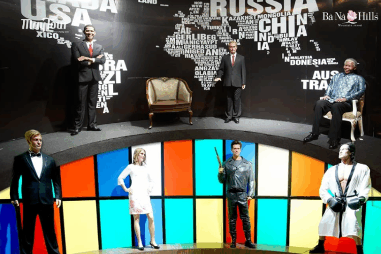 Trải nghiệm bảo tàng sáp tại bà nà hills trong tour du lịch Đà Nẵng Hội An 4n3đ