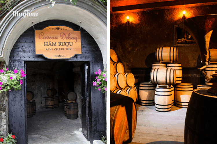 Khám phá hầm rượu debay mang kiến trúc pháp cổ trong tour du lịch Đà Nẵng Hội An 4n3đ