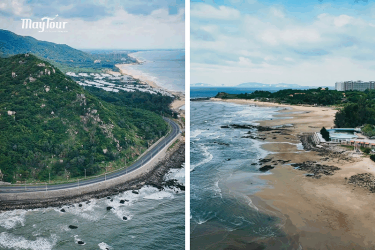 Đèo Nước Ngọt – cung đường biển đẹp trong tour Vũng Tàu teambuilding cho doanh nghiệp