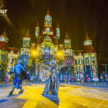 Tata Show Vinpearl Nha Trang, show diễn ánh sáng ngoài trời hoành tráng bậc nhất