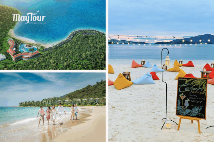 Bãi biển riêng Vinpearl Nha Trang, nơi thư giãn lý tưởng với cát trắng nước trong