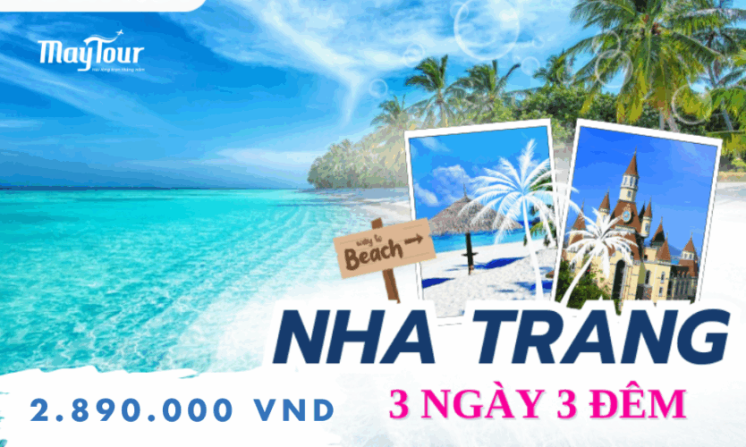 tour du lịch nha trang 3 ngày 3 đêm trọn gói cùng du lịch maytour