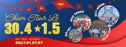 Chùm Tour Lễ 30/5 - 1/5 Du lịch MayTour