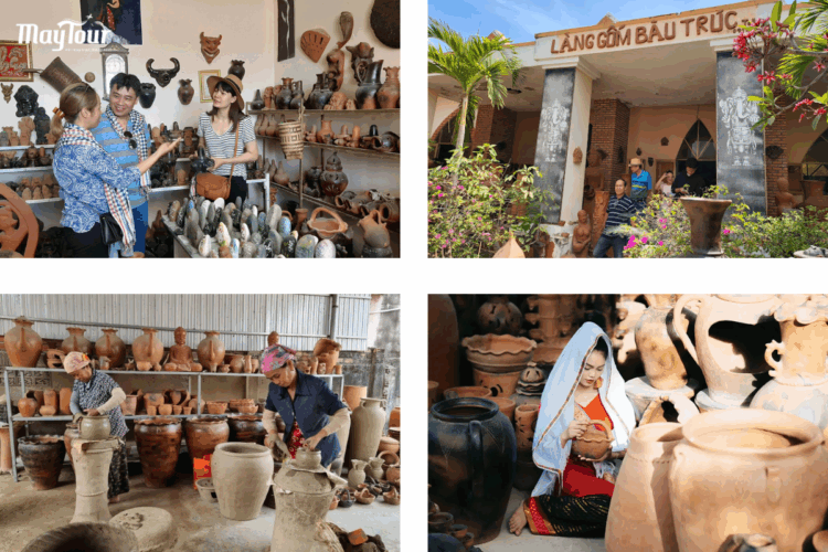 Tham quan làng gốm Bàu Trúc cổ nhất Đông Nam Á, một điểm dừng chân thú vị