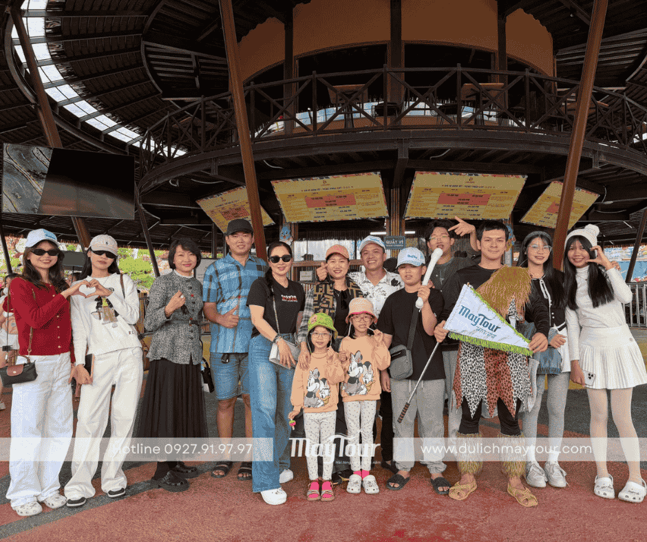 Đoàn khách đi Tour Đà Lạt của Du lịch MayTour