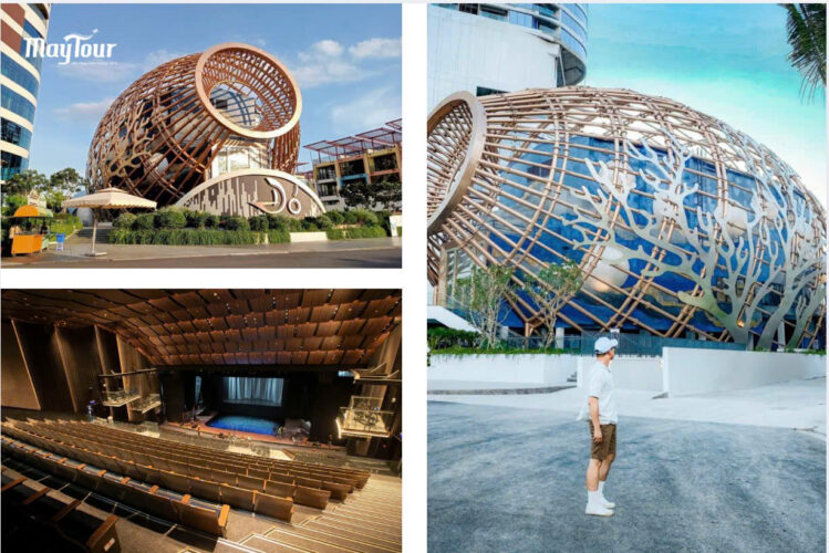 Nhà hát Đó Nha Trang – biểu tượng kiến trúc độc đáo trong tour Nha Trang 3 ngày 3 đêm