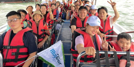 hình khách lẻ của Du lịch MayTour - tham gia tour Nha Trang