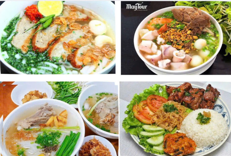 Buổi sáng - điểm tâm sáng tại cảng Hà Tiên trong tour Phú Quốc 3 ngày 3 đêm