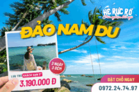 Tour Nam Du 3 Ngày 3 Đêm
