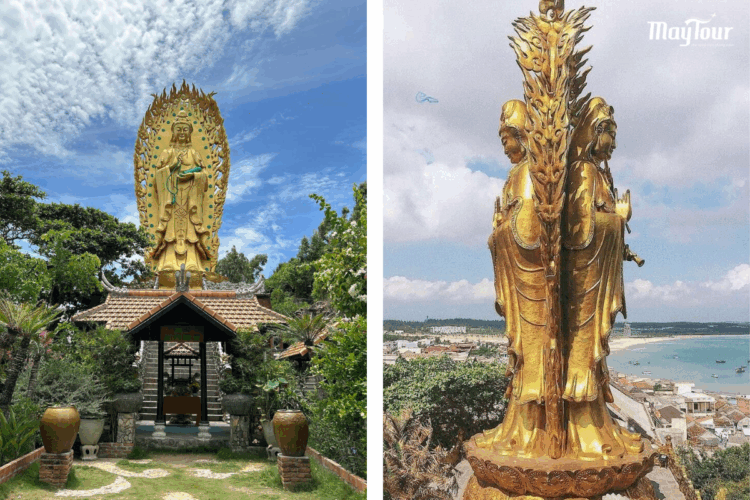 Chiêm bái tượng Phật đôi linh thiêng tại Tịnh Xá Ngọc Hòa