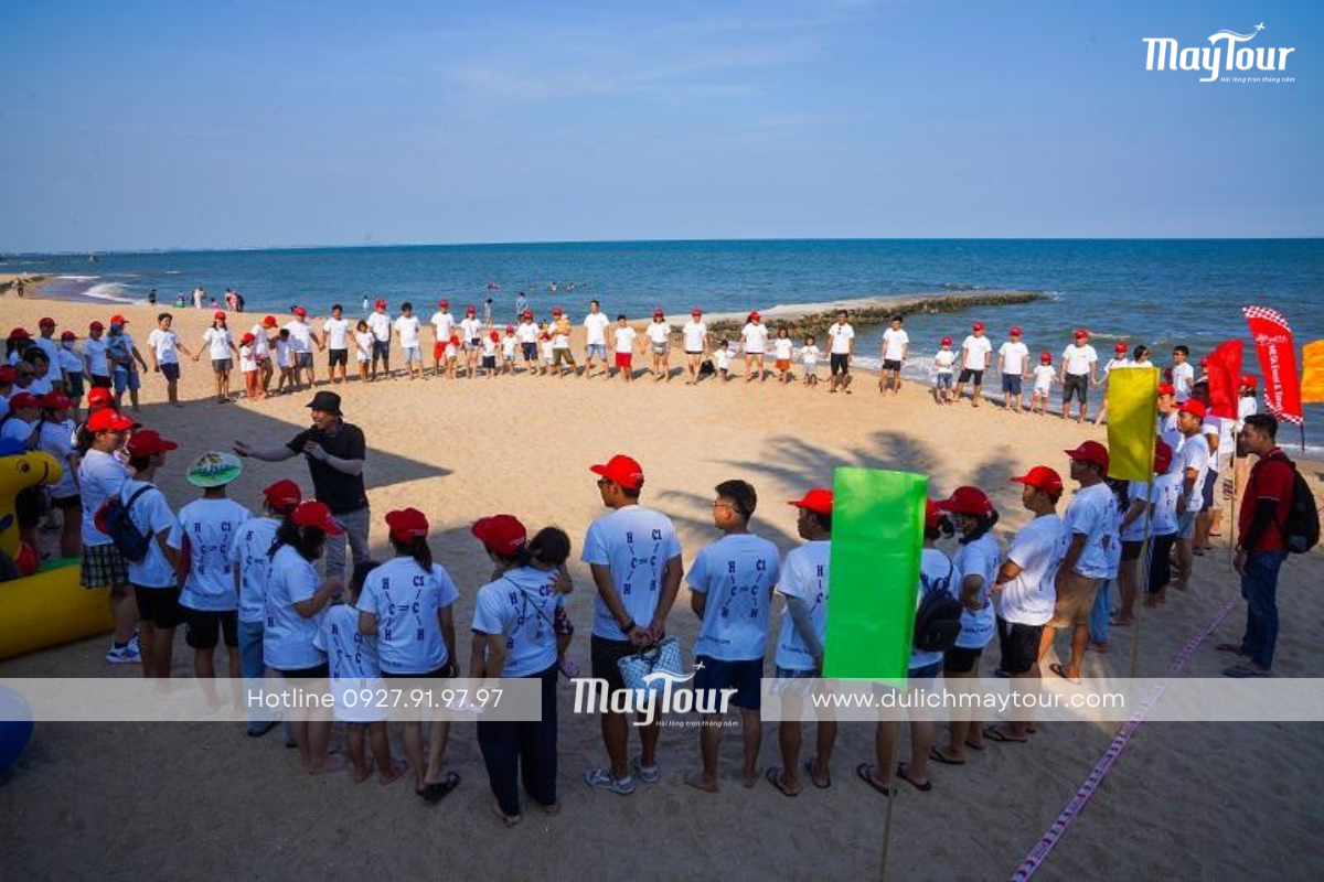 Tổ chức Team Buiiding bãi biển chuyên nghiệp