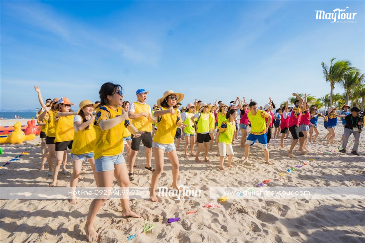 Vũ Điệu Biển Xanh kết nối tập thể team building 