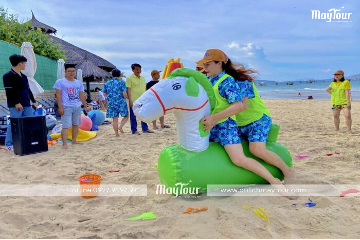Đại chiến ngựa hơi bùng nổ năng lượng team building