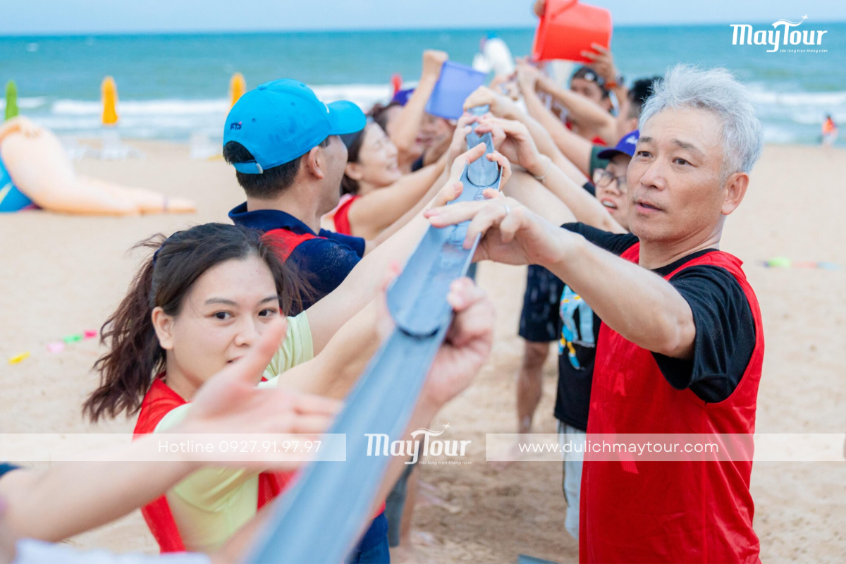 Đưa nước về nguồn thử thách tinh thần đoàn kết