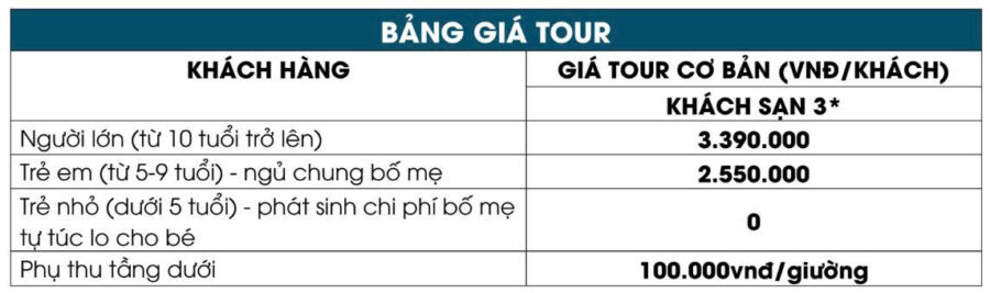 Giá tour Quy Nhơn - Phú Yên 3 ngày 3 đêm 