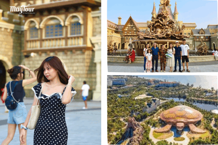Vẻ đẹp rực rỡ của thành phố không ngủ Grand World Phú Quốc ban ngày