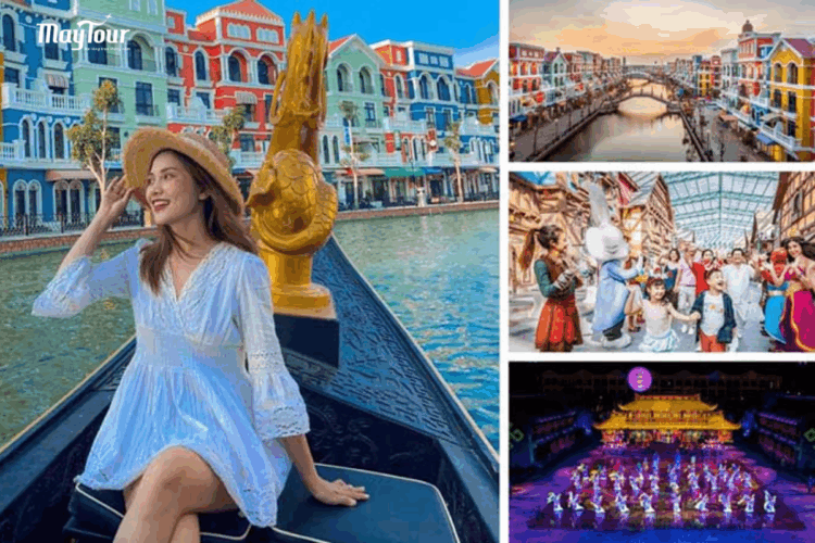Toàn cảnh thành phố không ngủ Grand World Phú Quốc rực rỡ sắc màu