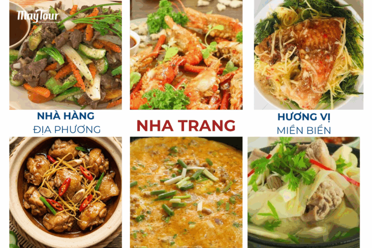 Quý khách dùng bữa trưa cuối cùng trong lịch trình tour Nha Trang 3 ngày 3 đêm