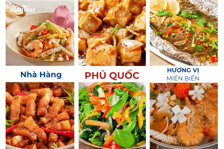 Dùng bữa tại nhà hàng địa phương trước khi kết thúc tour du lịch Phú Quốc