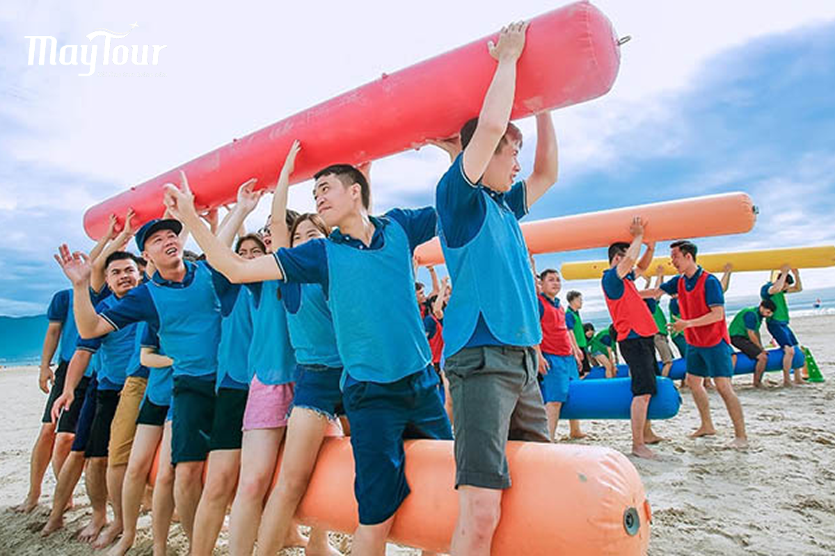 Vì sao nên chọn MayTour tổ chức team building ngoài trời?