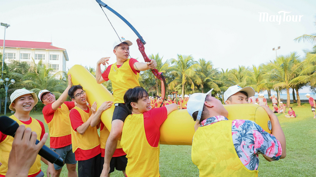 Bãi biển 30/4 – Không gian rộng thoáng cho team building Cần Giờ quy mô lớn