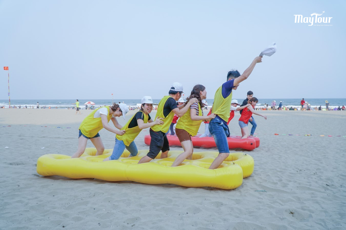 Xác định kỹ số lượng thành viên để có thể tổ chức team building cát bà trọn vẹn nhất