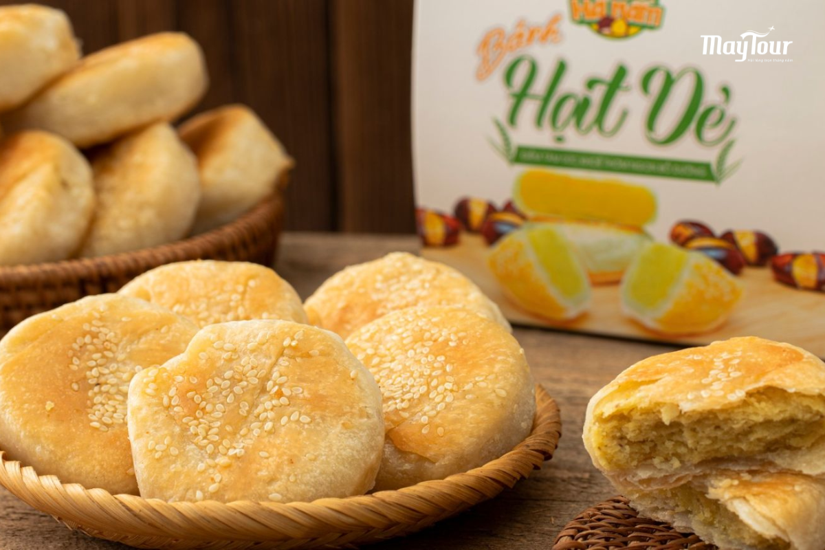 Bánh hạt dẻ món ăn rất nên đem về làm quà