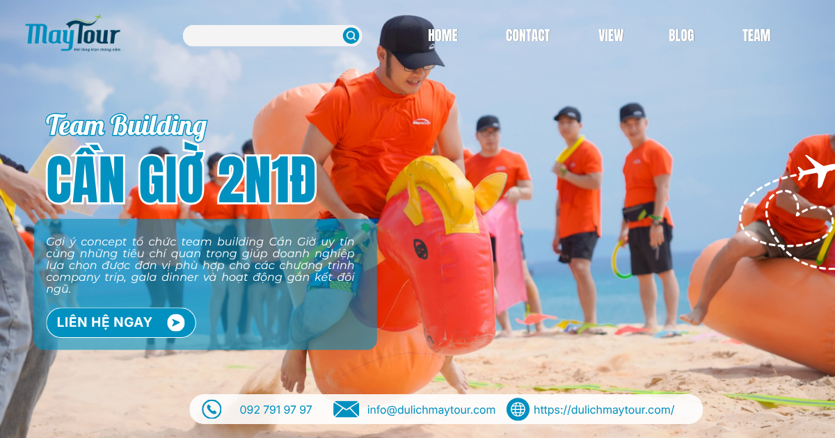 Cẩm Nang Tổ Chức Team Building Cần Giờ Chi Tiết 2026